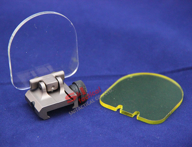 Bulletproof lens protector folding for scope ACOG/EOTECH/AIMPOIN